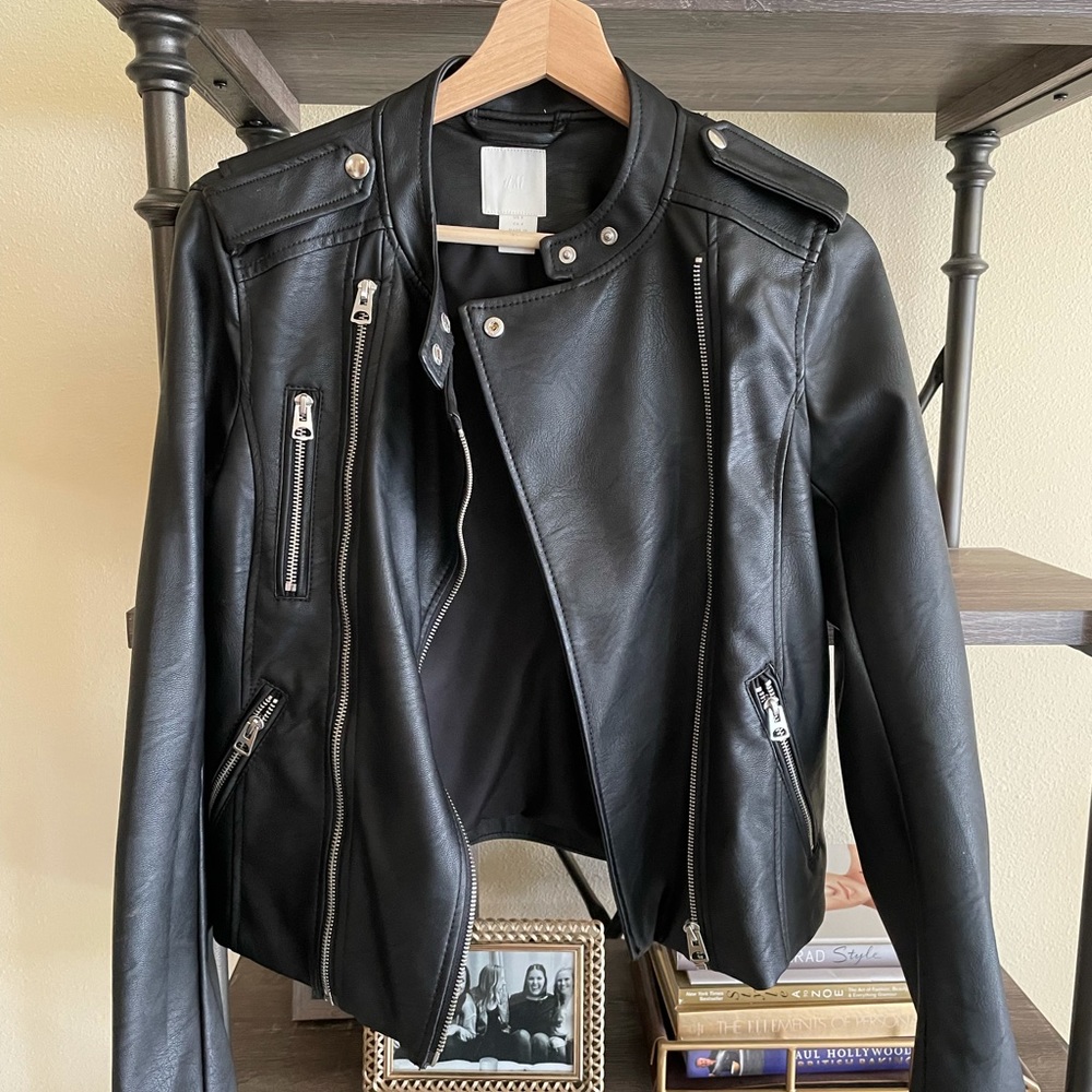 H&M Faux Leather Jacket
